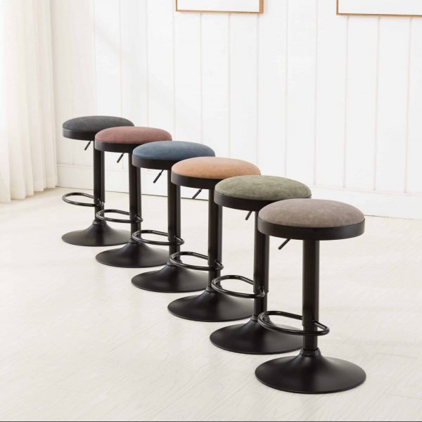 Copley Metal Backless Adjustable Stool