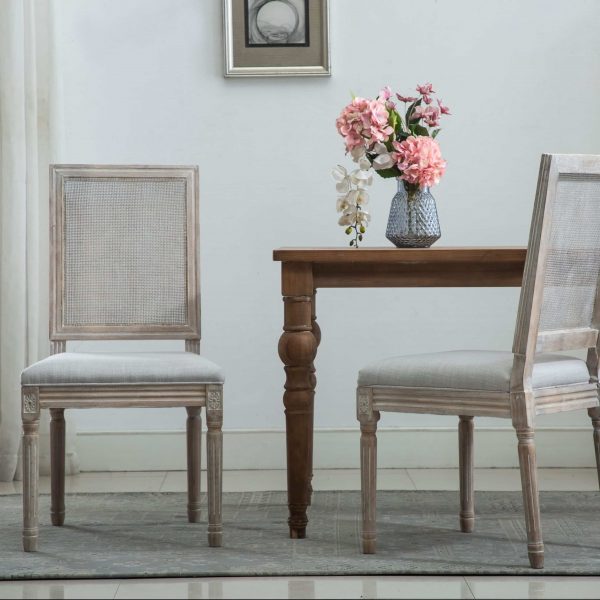 Woven Square Dining Chair