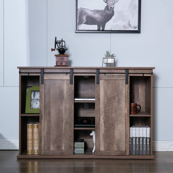 Weston Sliding Barn Door Media Cabinet