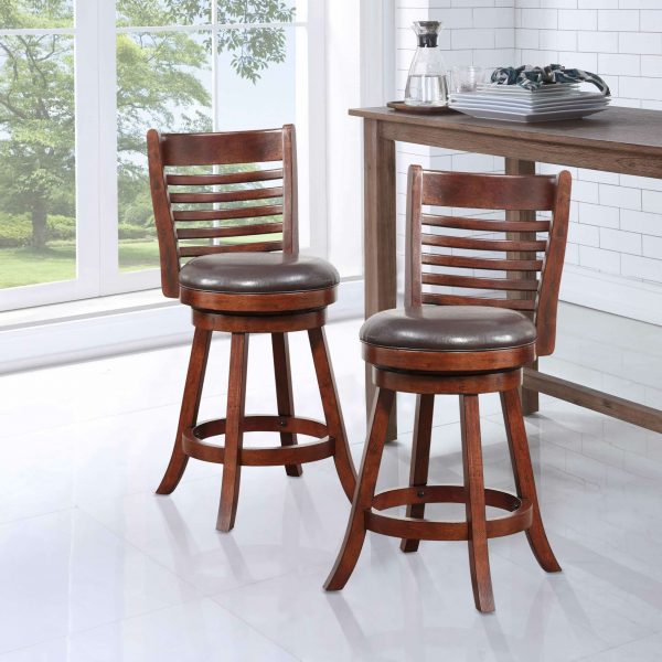 Tierra Swivel Stool – Set of 2