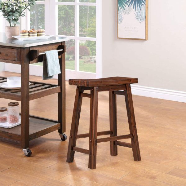 Sonoma Backless Saddle Stool