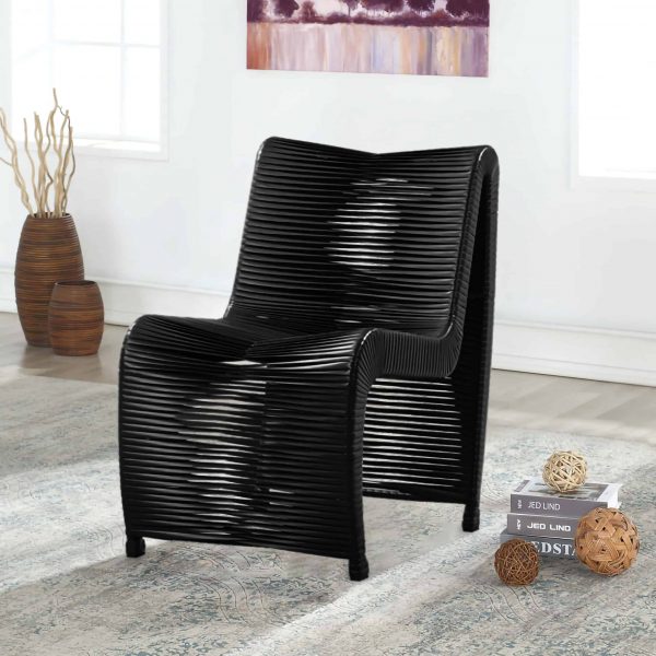 Loreins Plastic Rattan Accent Chair
