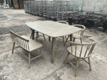 Dining Table – Antique Grey Sample