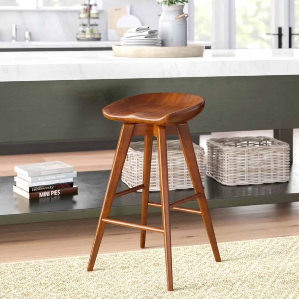 Bali Backless Swivel Stool