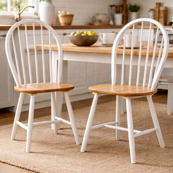 Windsor Dining Chairs – Set of 2