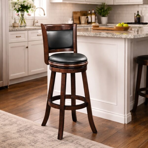 Augusta Extra Tall Swivel Bar Stool