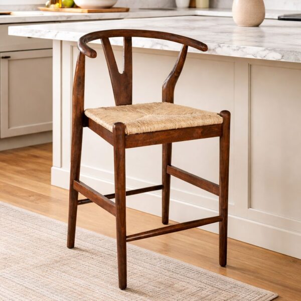 Wishbone Kitchen Bar Stool