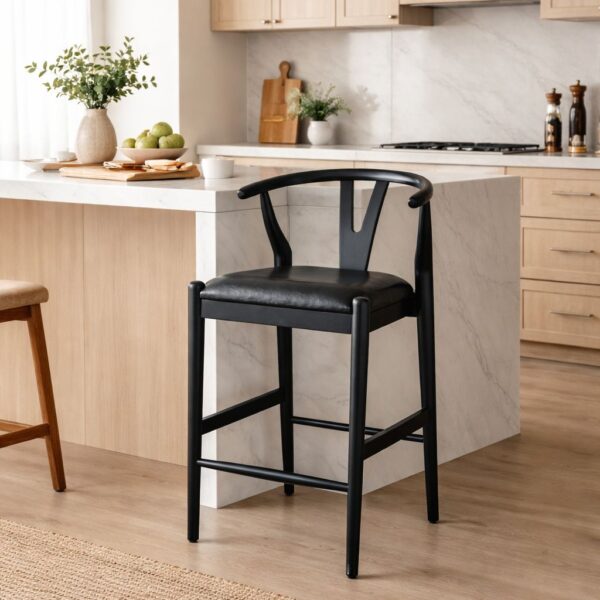 Wishbone Kitchen Bar Stool