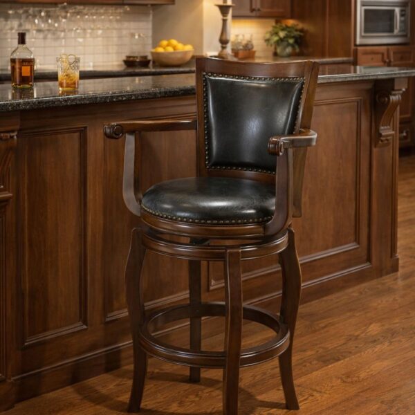 Jones Bar Height Swivel Stool
