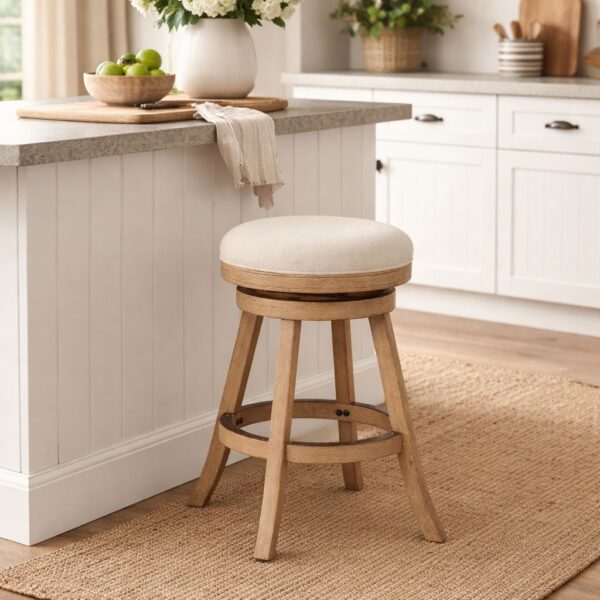 Fenton Backless Swivel Stool