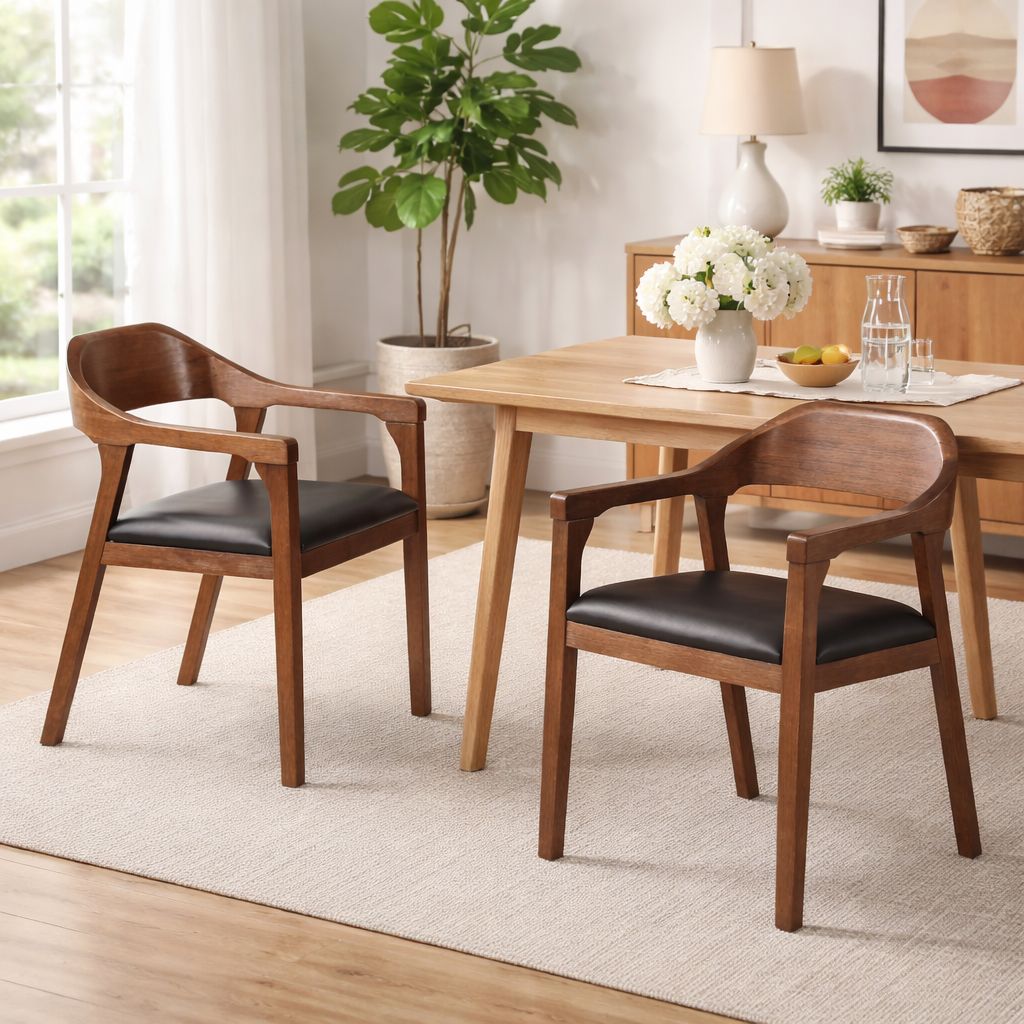 Rasmus Dining Armchairs – Set of 2 | Boraam Industries