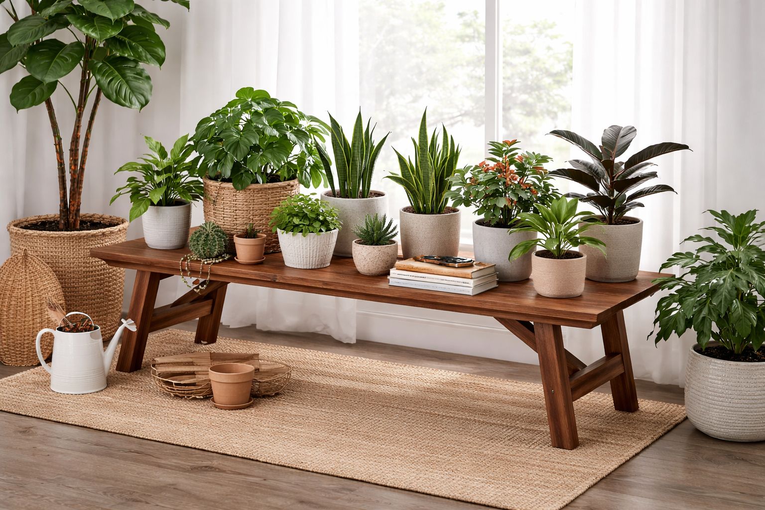 Rasmus Accent Plant Side Table | Boraam Industries