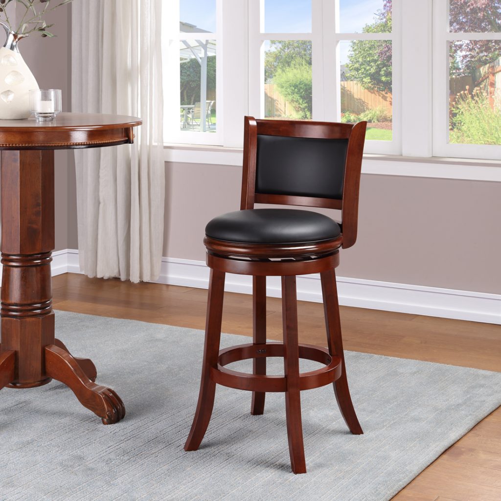 Augusta Swivel Bar or Counter Stool | Boraam Industries