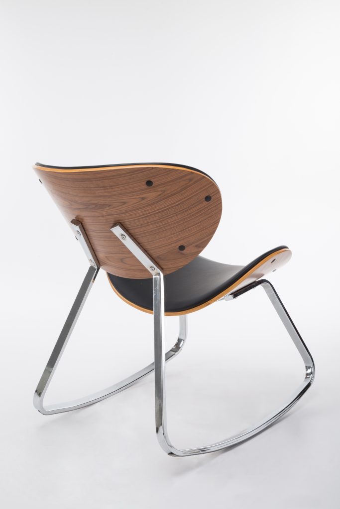 curvy rocking chair